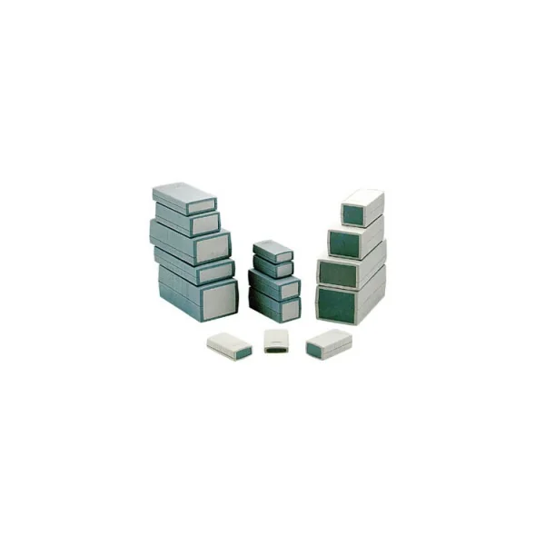 COFFRET EN PLASTIQUE MOULE GRIS FONCE 150X80X45mm (160220)