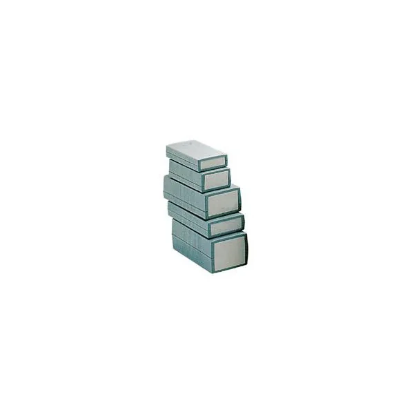 COFFRET EN PLASTIQUE MOULE GRIS FONCE 150X80X60mm (160220)