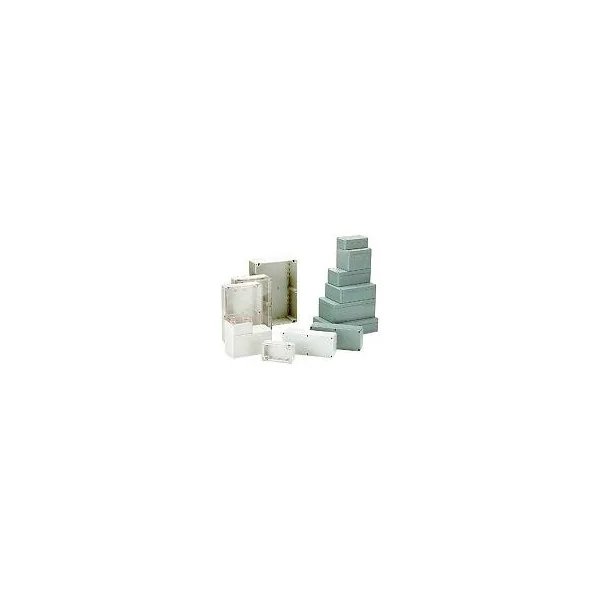 COFFRET ETANCHE ABS GRIS FONCE 265X185X95mm