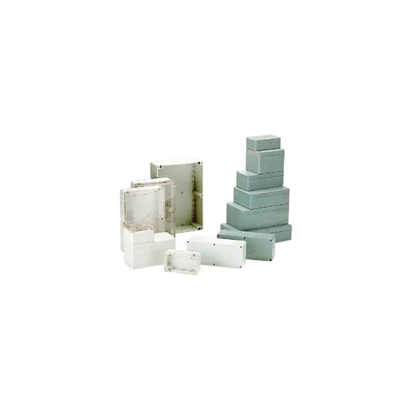 COFFRET ETANCHE EN ABS GRIS FONCE 115X90X55mm (160220)