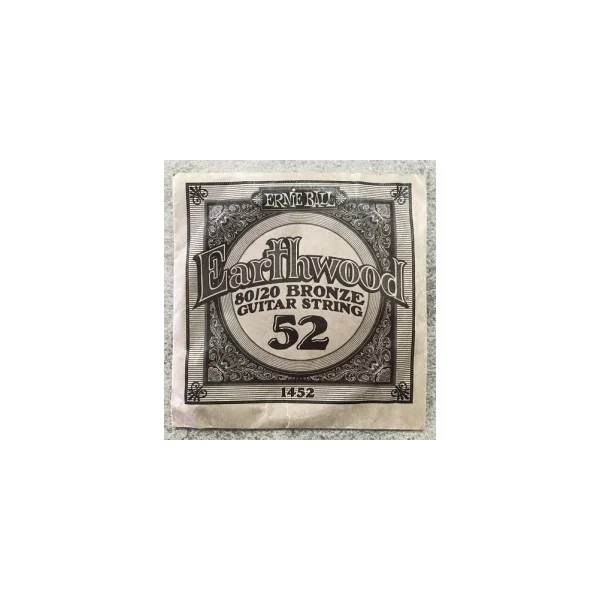CORDE DETAIL EARTHWOOD ACOUSTIQUE FILEE 052 ERNIE BALL