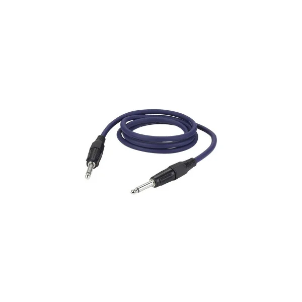 CORDON HP 2x1,5mm² JACK / JACK 6.35mm 3 METRES