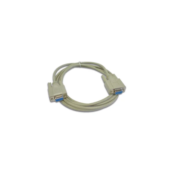 CORDON NULL MODEM SUB-D9 FEMELLE / FEMELLE 2 METRES