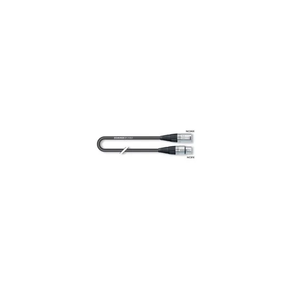 CORDON PRO XLR NEUTRIK MALE / XLR NEUTRIK FEMELLE LONGUEUR 15 METRES