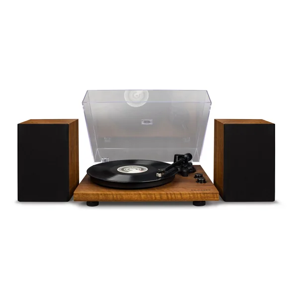 Crosley C62 Turntable with Speakers (Walnut)