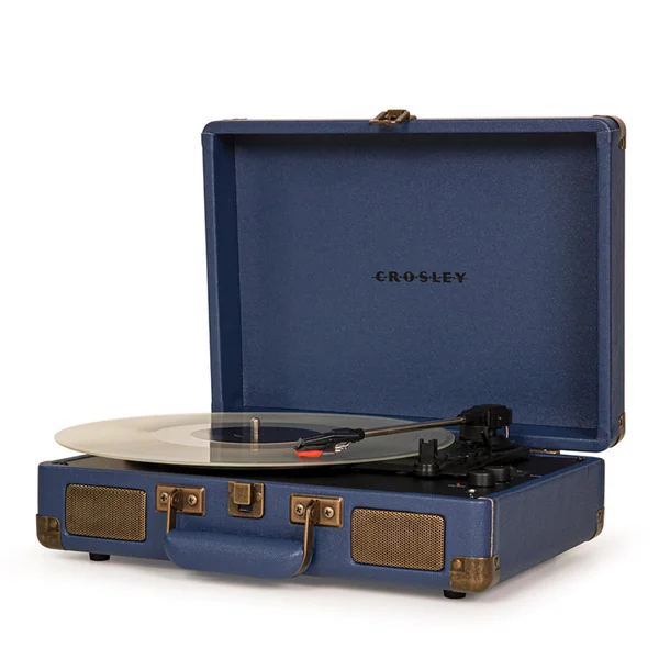 Crosley Cruiser Plus Platine Bluetooth bidirectionnel (Navy)