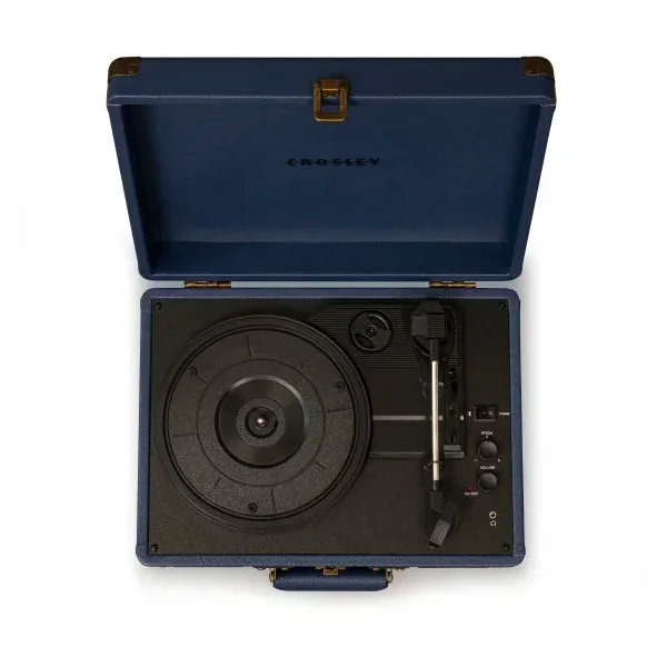 Crosley Cruiser Plus Platine Bluetooth bidirectionnel (Navy)