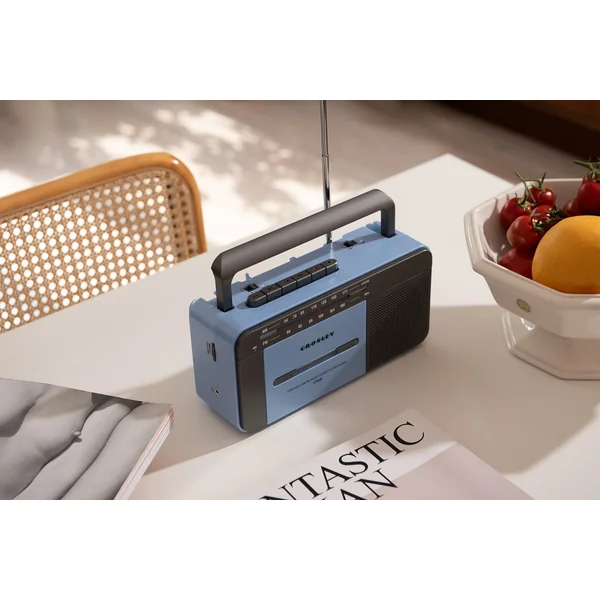 Crosley - Lecteur de cassettes (Bleu)