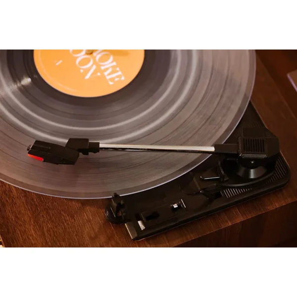 Crosley Miles Platine vinyle, noyer