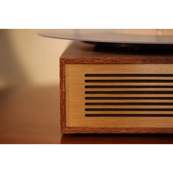 Crosley Miles Platine vinyle, noyer