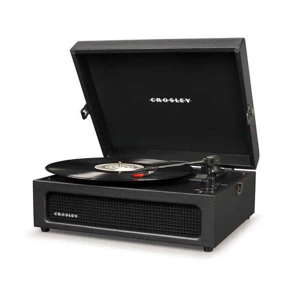 Crosley Voyager Platine Vinyle Bluetooth bidirectionnel (Noir)