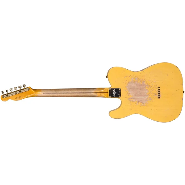 Custom Shop 1952 Telecaster #R136636 - super heavy relic aged nocaster blonde