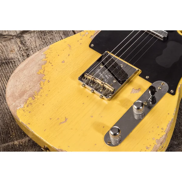 Custom Shop 1952 Telecaster #R136636 - super heavy relic aged nocaster blonde
