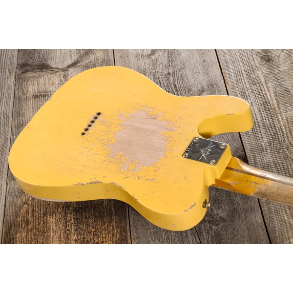 Custom Shop 1952 Telecaster #R136636 - super heavy relic aged nocaster blonde