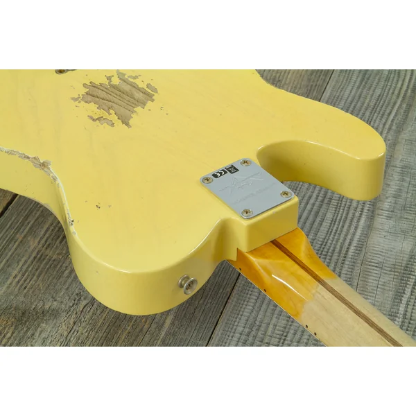 Custom Shop 1953 Telecaster #R126760 - heavy relic nocaster blonde