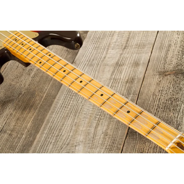 Custom Shop 1958 Precision Bass #CZ578373 - relic chocolate 3-color sunburst