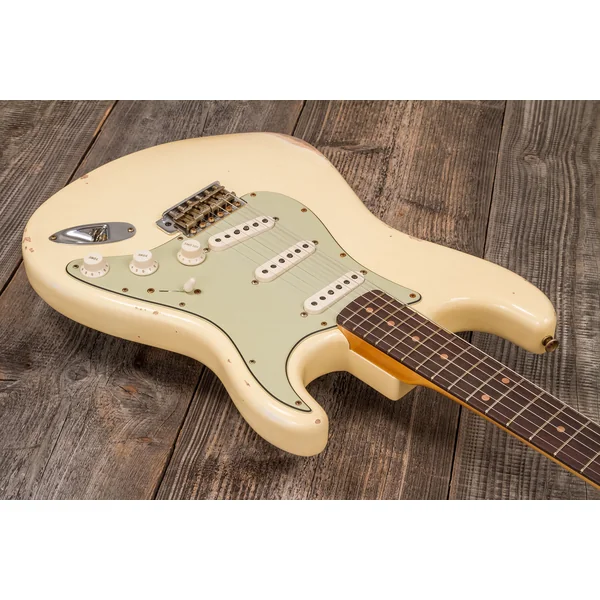Custom Shop 1959 Stratocaster #R133842 - relic antique vintage white