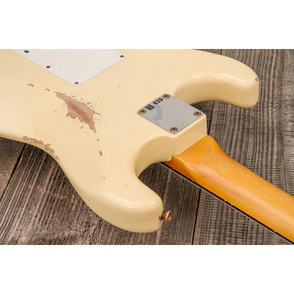 Custom Shop 1959 Stratocaster #R133842 - relic antique vintage white