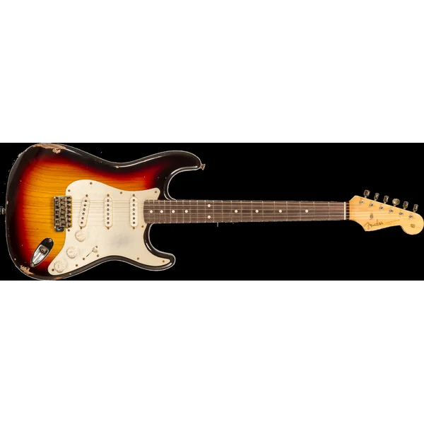 Custom Shop 1959 Stratocaster #R134762 - relic chocolate 3-color sunburst