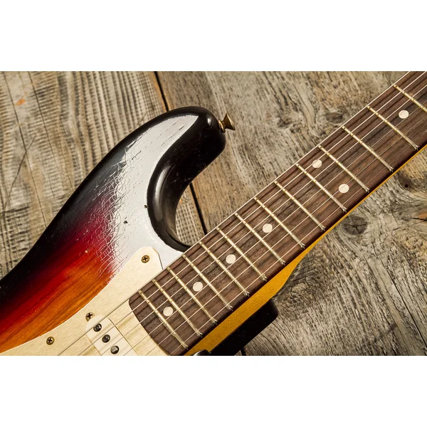 Custom Shop 1959 Stratocaster #R134762 - relic chocolate 3-color sunburst