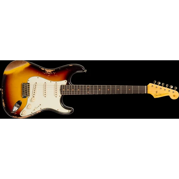 Custom Shop 1960 Stratocaster #CZ578789 - heavy relic 3-color sunburst