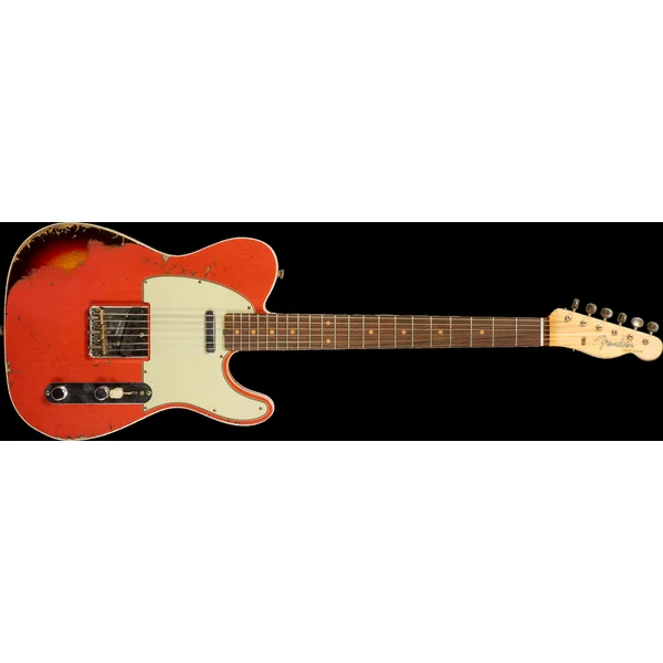 Custom Shop 1960 Telecaster Custom - heavy relic tahitian coral o. 3-color sunburst