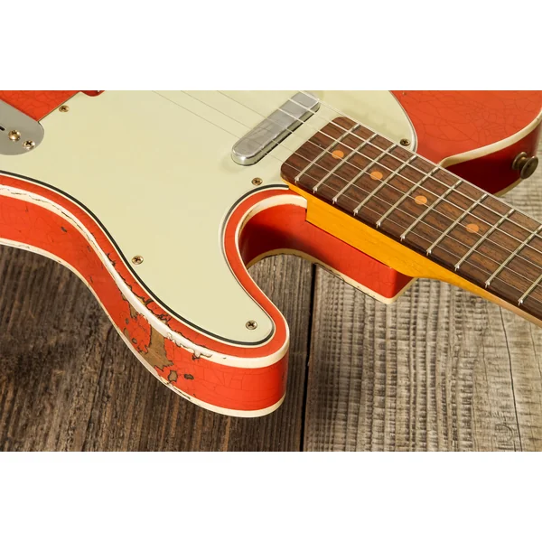 Custom Shop 1960 Telecaster Custom - heavy relic tahitian coral o. 3-color sunburst