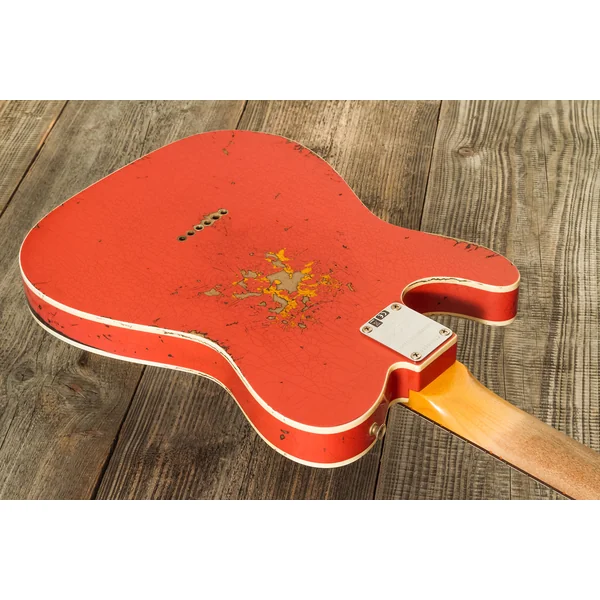 Custom Shop 1960 Telecaster Custom - heavy relic tahitian coral o. 3-color sunburst