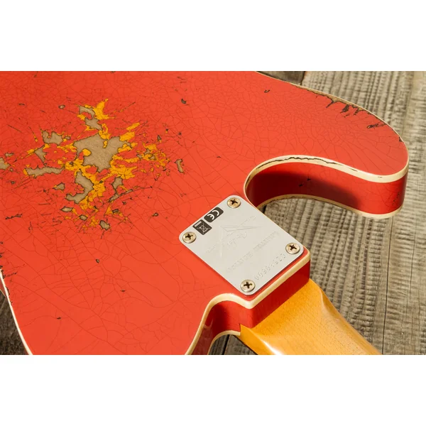 Custom Shop 1960 Telecaster Custom - heavy relic tahitian coral o. 3-color sunburst