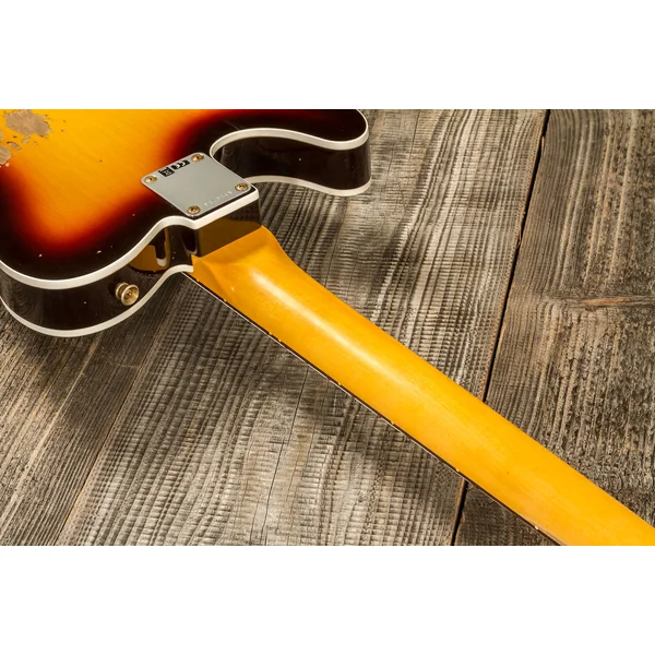 Custom Shop 1960 Telecaster Custom #R136254 - relic chocolate 3-color sunburst