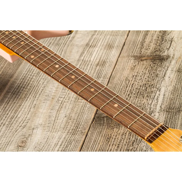 Custom Shop 1962 Jazzmaster #R132659 - heavy relic shell pink o. 3-color sunburst
