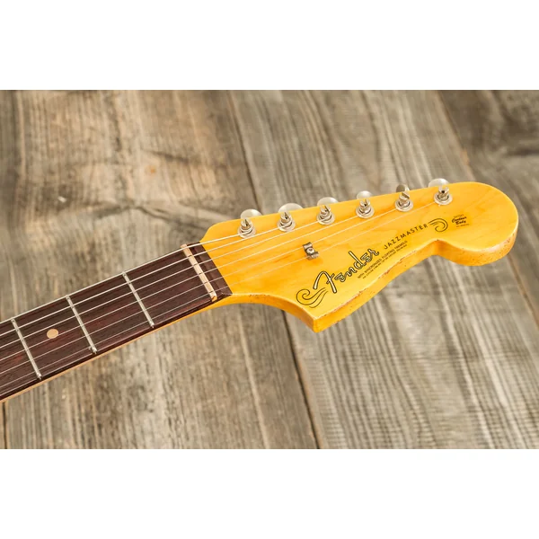 Custom Shop 1962 Jazzmaster #R133709 - heavy relic shell pink o. 3-color sunburst