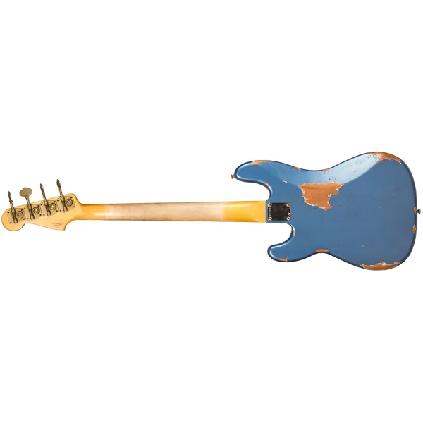 Custom Shop 1964 Precision Bass #R135935 - heavy relic lake placid blue