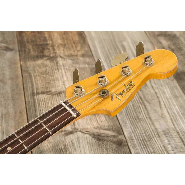 Custom Shop 1964 Precision Bass #R135935 - heavy relic lake placid blue