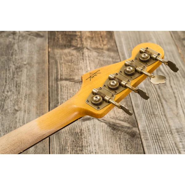 Custom Shop 1964 Precision Bass #R135935 - heavy relic lake placid blue