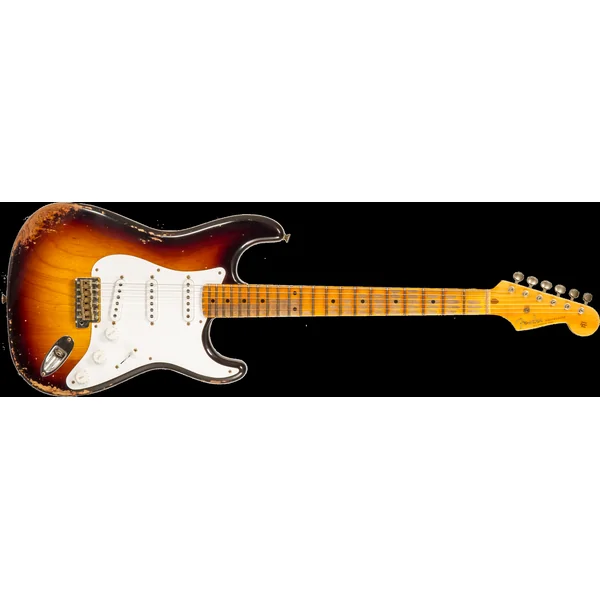 Custom Shop 70th Anniversary 1954 Stratocaster Ltd #XN4887 - heavy relic 2-color sunburst
