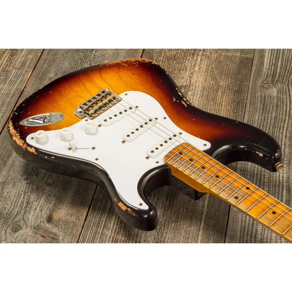 Custom Shop 70th Anniversary 1954 Stratocaster Ltd #XN4887 - heavy relic 2-color sunburst