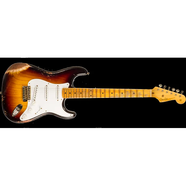 Custom Shop 70th Anniversary 1954 Stratocaster Ltd #XN4888 - heavy relic 2-color sunburst