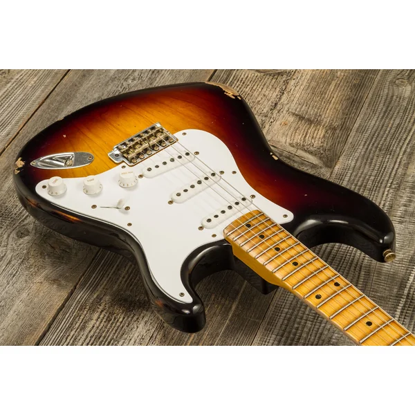Custom Shop 70th Anniversary 1954 Stratocaster Ltd #XN4888 - heavy relic 2-color sunburst