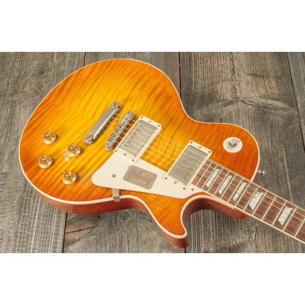 Custom Shop M2M 1959 Les Paul Standard #R961618 - aged sunrise teaburst