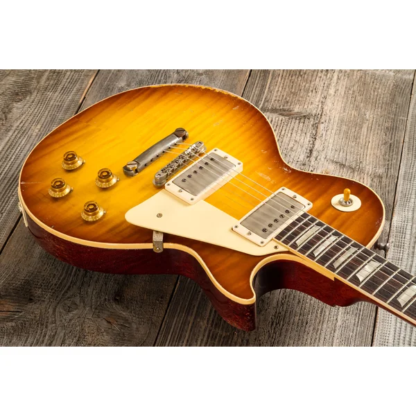 Custom Shop M2M 1959 Les Paul Standard Reissue #942047 - murphy lab ultra heavy aged golden poppy burst