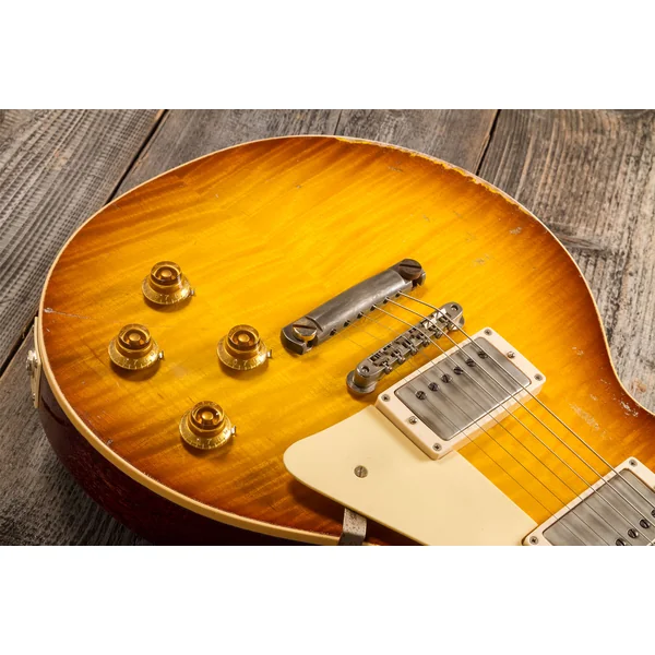 Custom Shop M2M 1959 Les Paul Standard Reissue #942047 - murphy lab ultra heavy aged golden poppy burst