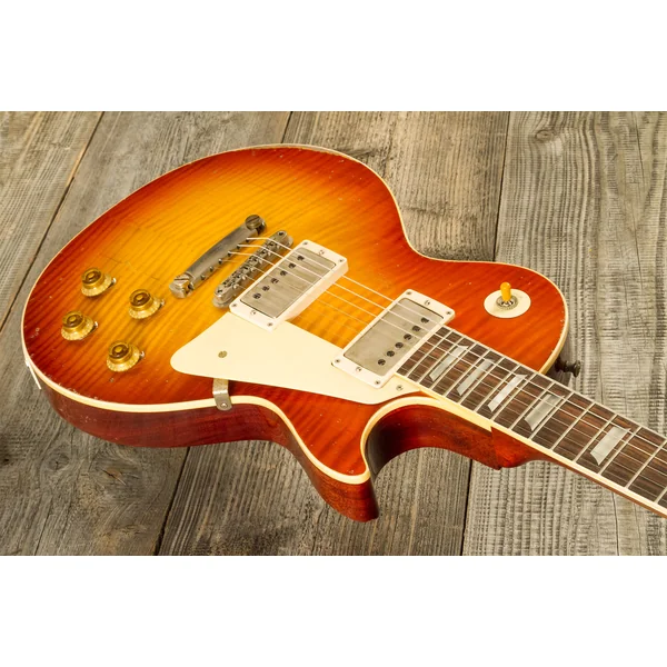 Custom Shop M2M 1959 Les Paul Standard Reissue #942136 - murphy lab heavy aged sunrise tea burst