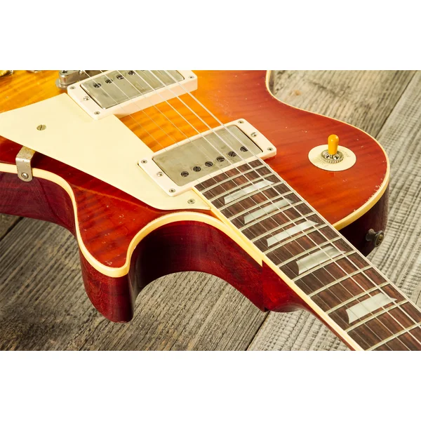 Custom Shop M2M 1959 Les Paul Standard Reissue #942136 - murphy lab heavy aged sunrise tea burst
