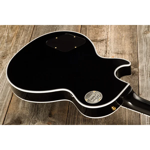 Custom Shop M2M Les Paul Custom Flowerpot Headstock Bigsby #CS402776 - ebony