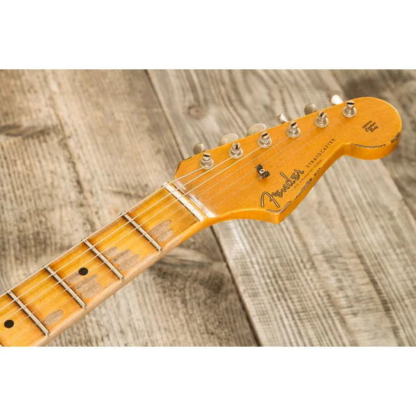 Custom Shop Poblano Stratocaster #CZ579424 - super heavy relic black