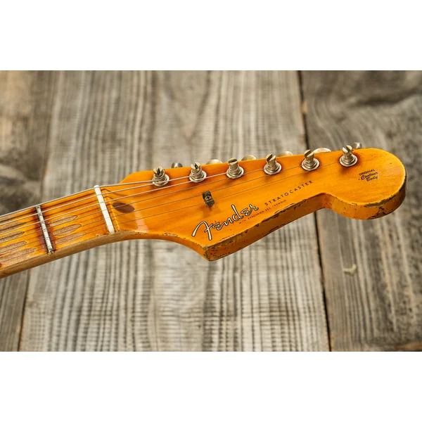 Custom Shop Red Hot Stratocaster #CZ579150 - super heavy relic dirty shell pink
