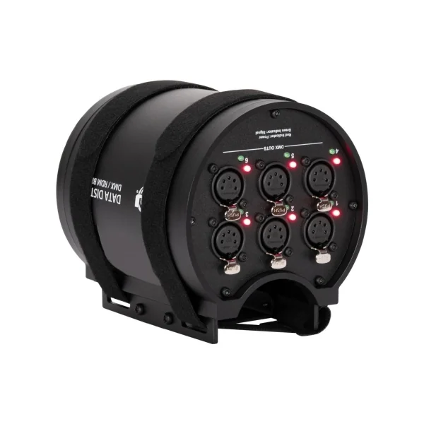 Data Distro 6 ADJ - Splitter DMX RDM 1 entrée vers 6 sorties 5 broches