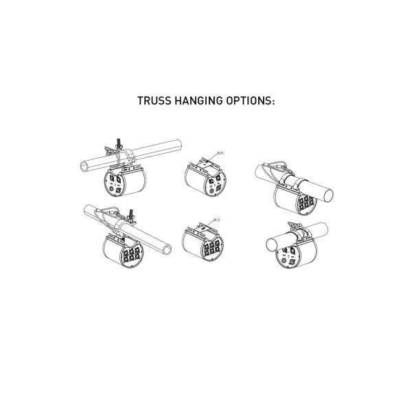 Data Distro 6 ADJ - Splitter DMX RDM 1 entrée vers 6 sorties 5 broches