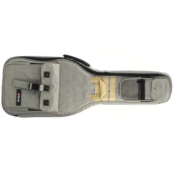 Deluxe Nylon Electric Guitar Bag - Grey